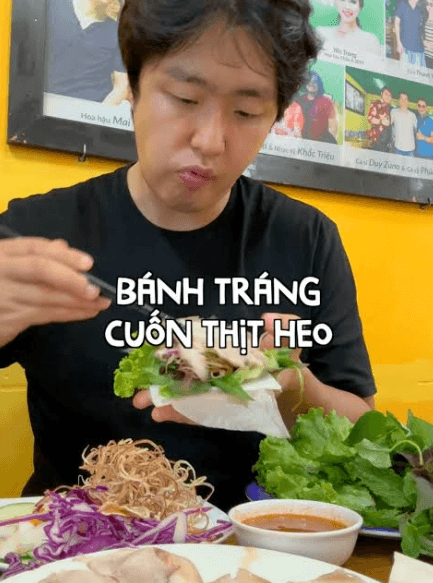 Bánh Tráng Cuốn Thịt Heo