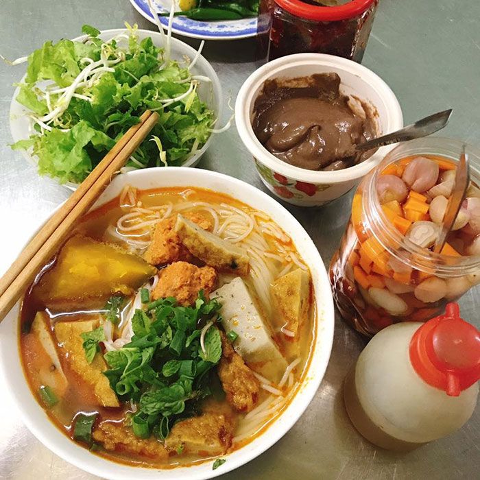 Bun chả cá ngon ở Đà Nẵng5