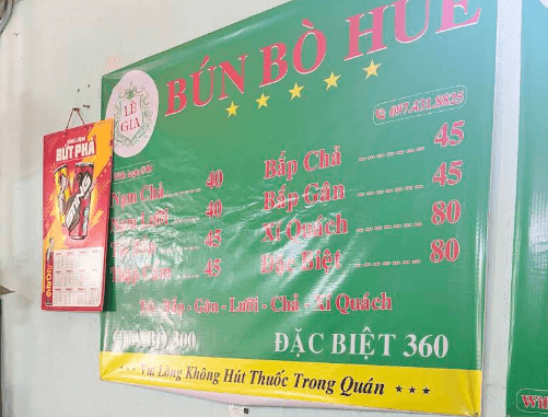 Lê Gia Bún Bò Huế