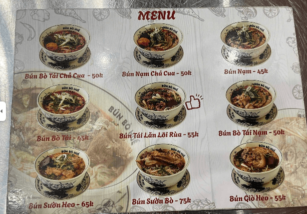 Bún Bò Huế Cậu Ba