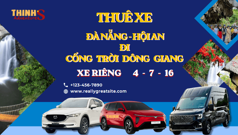 thue xe rieng di cong troi dong son