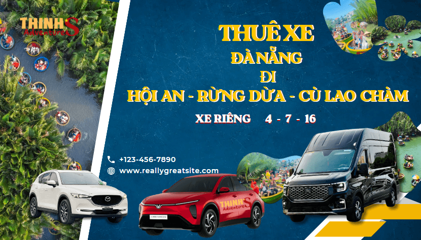 thue xe rieng di Hoi An